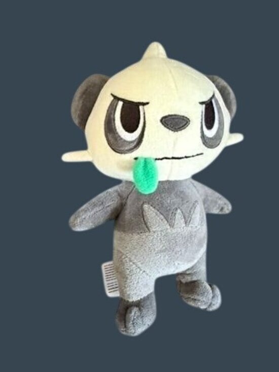 Pokemon Other - Pokemon Grookey Plush Toy Soft Stuffed Animal Gray & Cream 10" Collectible